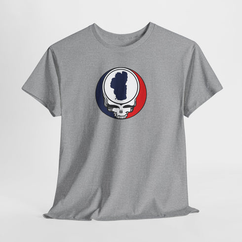 Lake Tahoe Stealie Unisex Grateful Dead T-Shirt