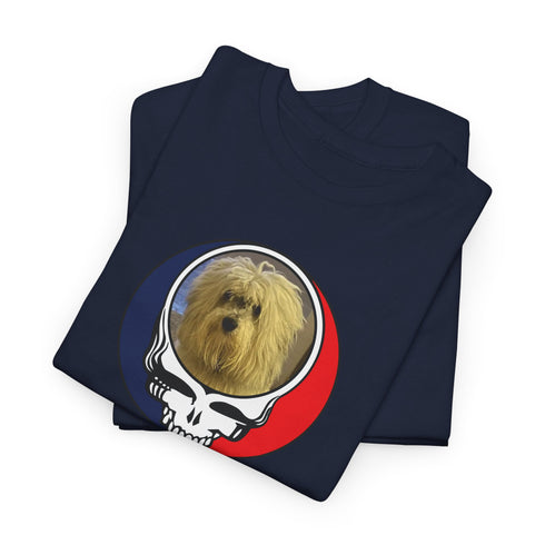 Custom Dog Stealie Unisex Grateful Dead T-Shirt (56)