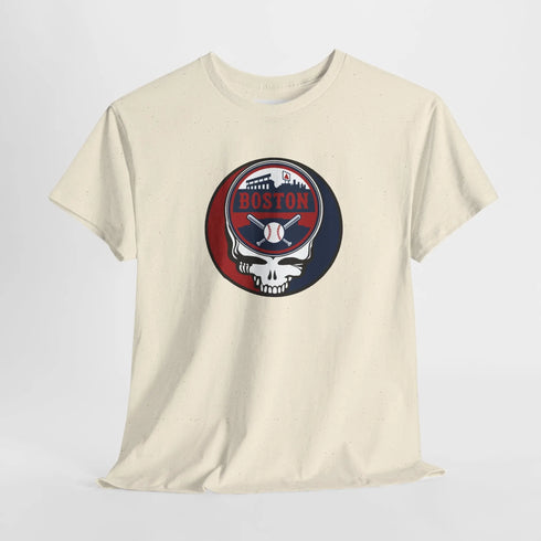 Grateful Dead - Boston Red Sox Grateful Dead Steal Your Face T-Shirt - StealieShop