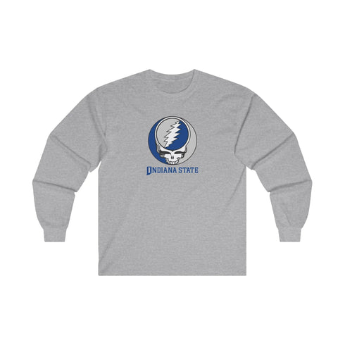 Indiana State University Grateful Dead Long Sleeve Tee StealieShop