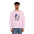 Grateful Dead - Disc Golfin' Jerry | Life is dead. Crewneck Sweatshirt - StealieShop