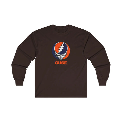 Syracuse University - 'CUSE Grateful Dead Long Sleeve Tee - StealieShop