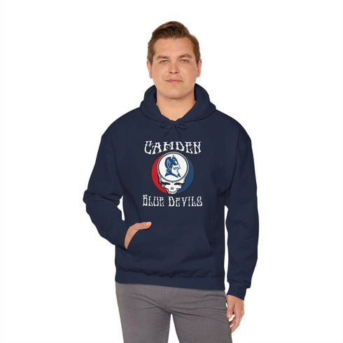 Grateful Dead - Camden Blue Devils Stealie Hoodie - StealieShop