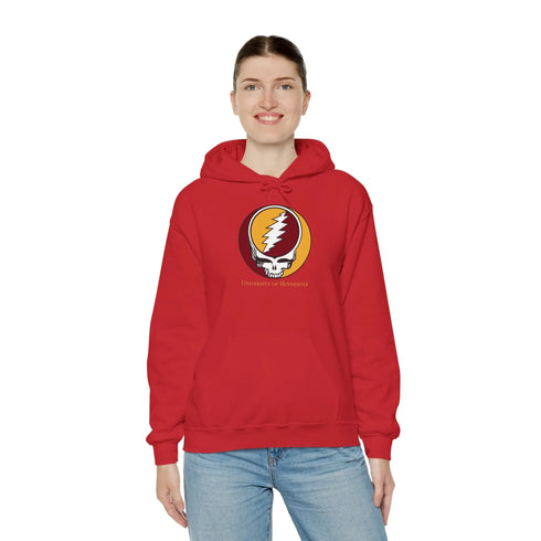 University of Minnesota Grateful Dead Unisex Heavy Blend Hoodie StealieShop