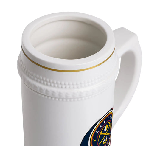 Denver Nuggets Grateful Dead Stealie Beer Stein Mug Printify