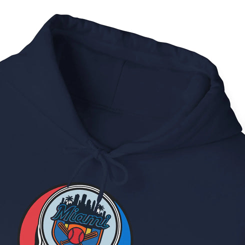 Grateful Dead - Miami Marlins Grateful Dead Unisex Heavy Blend Hoodie - StealieShop