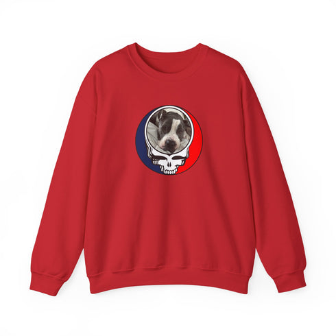 Custom Dog Stealie Crewneck Sweatshirt (38)