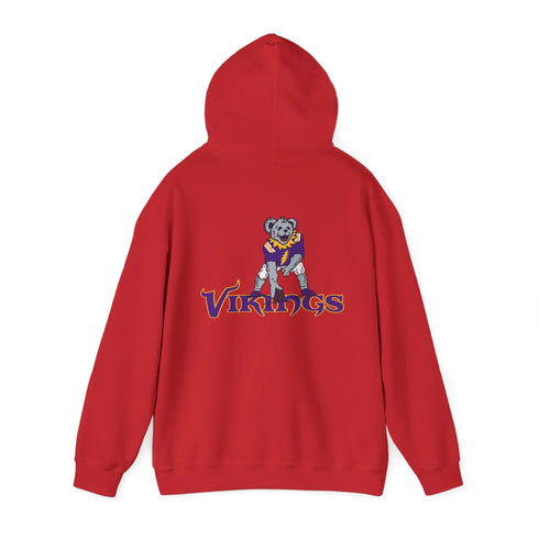 Minnesota Vikings Dancing Bear Unisex Hoodie StealieShop