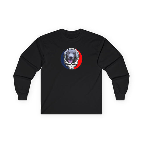 Custom Dog Stealie Grateful Dead Long Sleeve Tee (99)
