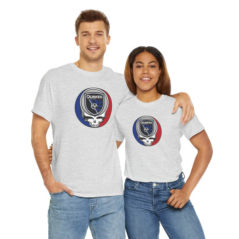 San Jose Earthquakes Grateful Dead T-Shirt - MLS Soccer StealieShop