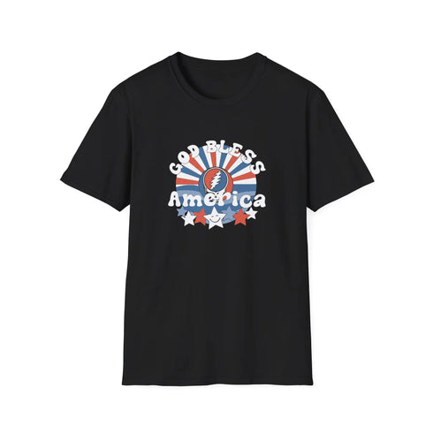 Grateful Dead - 4th of July Stealie T-Shirt - StealieShop