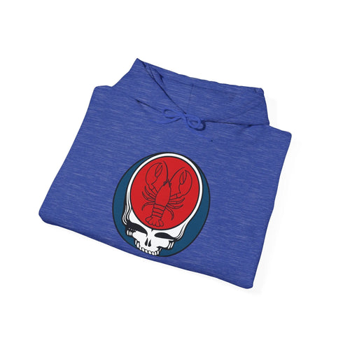 Grateful Dead - Steal Your Lobster Stealie Grateful Dead Hooded Sweatshirt - StealieShop