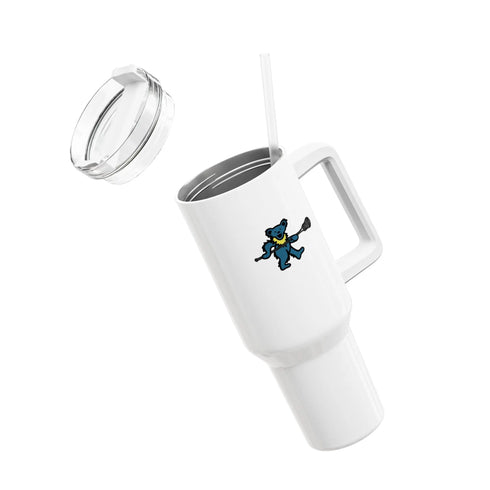 Grateful Dead - Lax Bear "Fat Man" Tumbler, Double Insulated 40oz Travel Mug - StealieShop