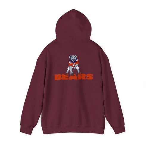 Chicago Bears Dancing Bear Unisex Hoodie - NFL - StealieShop