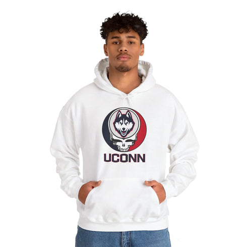UCONN Grateful Dead Unisex Heavy Blend Hoodie StealieShop