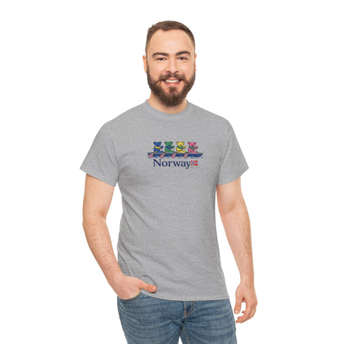 Norway World Dancing Bears Unisex Grateful Dead T-Shirt