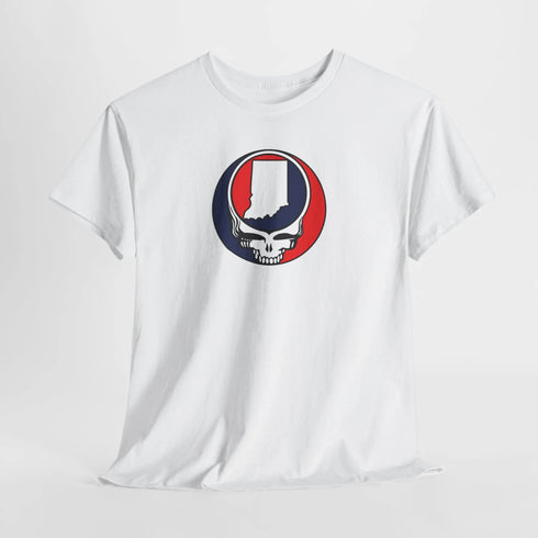 Indiana Map Stealie Grateful Dead T-Shirt