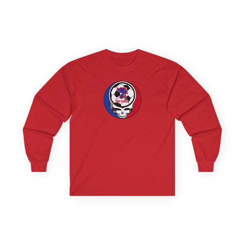 DePaul Billy Blue Stealie Grateful Dead Long Sleeve Tee