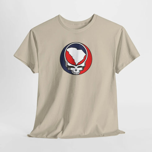 South Carolina Map Stealie Grateful Dead T-Shirt