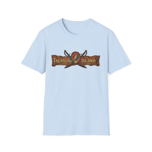 Grateful Dead - Treasure Island Stealie Grateful Dead T-Shirt - StealieShop