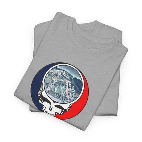 Vail Trail Map Stealie Grateful Dead T-Shirt