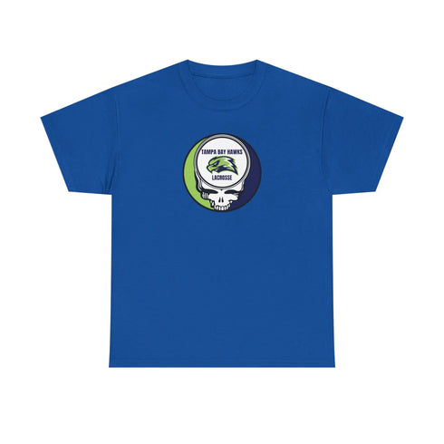 Grateful Dead - Tampa Bay Hawks Lacrosse Grateful Dead Steal Your Face T-Shirt - StealieShop