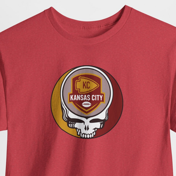 Kansas City Football Stealie T-Shirt - Gridiron Collection
