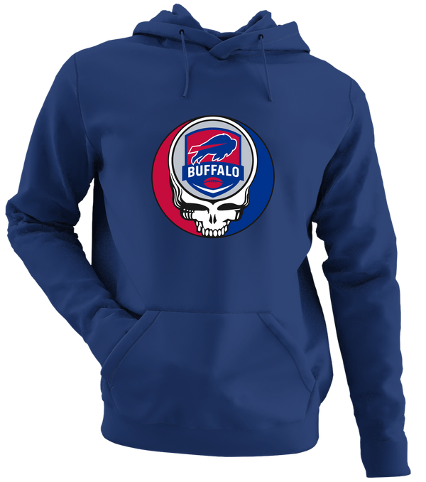 Buffalo Football - Premium Grateful Dead Hoodie - Navy - 2