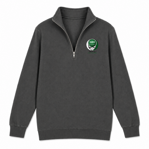 Saudi Arabia FIFA World Cup - Premium Grateful Dead Quarter-Zip Pullover - Charcoal - 6