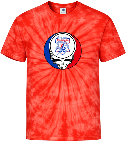 1433 - Custom Stealie Tie-Dye