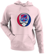 Buffalo Football - Premium Grateful Dead Hoodie - Light Pink - 4