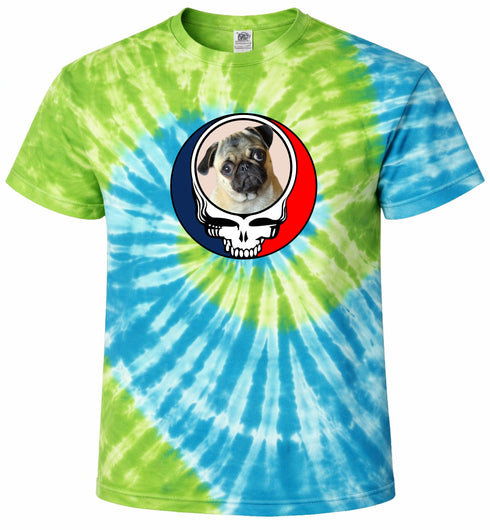 1497 - Custom Stealie Tie-Dye