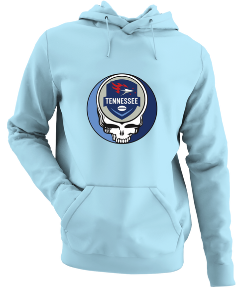 Tennessee Football - Premium Grateful Dead Hoodie - Light Blue - 1