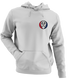 College of the Atlantic - Premium Grateful Dead Left Chest Hoodie - Sport Grey - 9