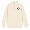 Purdue University - Premium Grateful Dead Quarter-Zip Pullover - Sand - 1