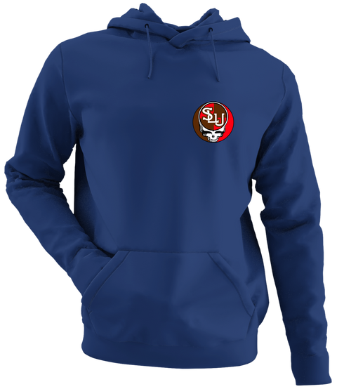 St Lawrence - Premium Grateful Dead Left Chest Hoodie - Navy - 2