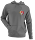 Calgary Flames - Premium Grateful Dead Left Chest Hoodie - Charcoal - 8