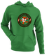Cleveland Football Dancing Bear - Premium Grateful Dead Hoodie - Irish Green