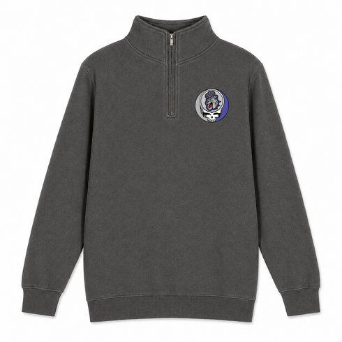 James Madison University - Premium Grateful Dead Quarter-Zip Pullover - Charcoal - 5