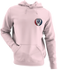 New York Football - Premium Grateful Dead Left Chest Hoodie - Light Pink - 4