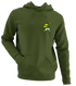 Baseball Bear - Life is dead.® - Premium Grateful Dead Left Chest Hoodie - Military Green