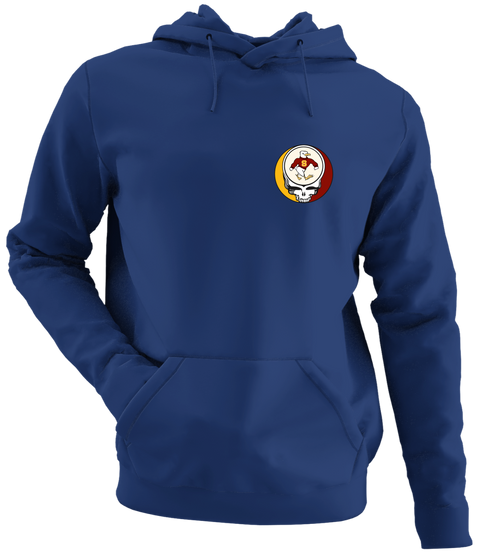 Salisbury - Premium Grateful Dead Left Chest Hoodie - Navy - 2