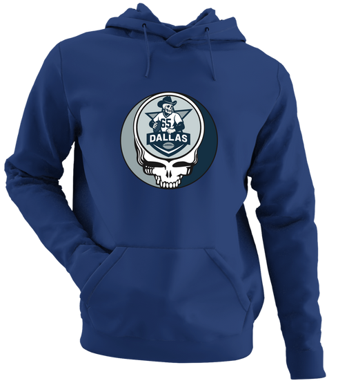 Dallas Football - Premium Grateful Dead Hoodie - Navy - 2