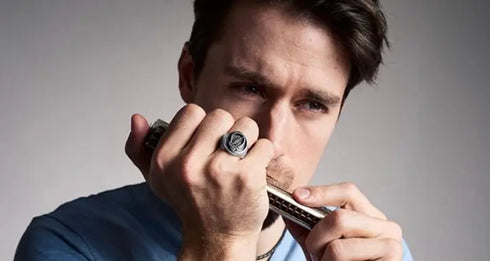 Grateful Dead - Steal Your Face Sterling Silver Signet Ring - StealieShop