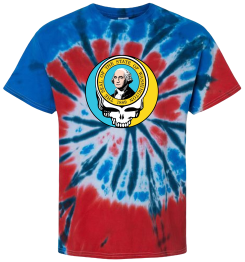 1752 - Custom Stealie Tie-Dye