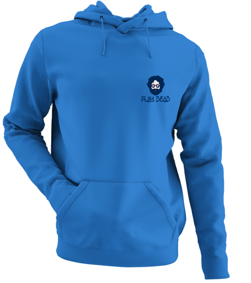 Play Dead - Life is dead.® - Premium Grateful Dead Left Chest Hoodie - Heather Royal - 5