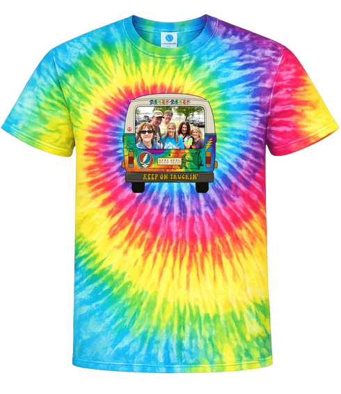 1610 - Custom Stealie Tie-Dye