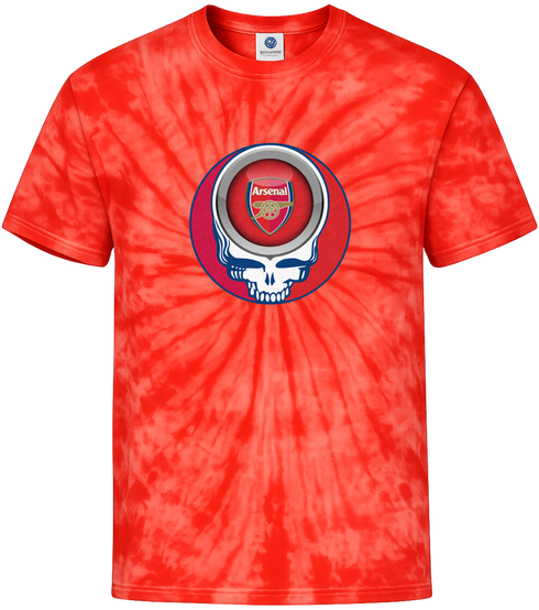 Arsenal Stealie Tie-Dye × Grateful Dead Tee