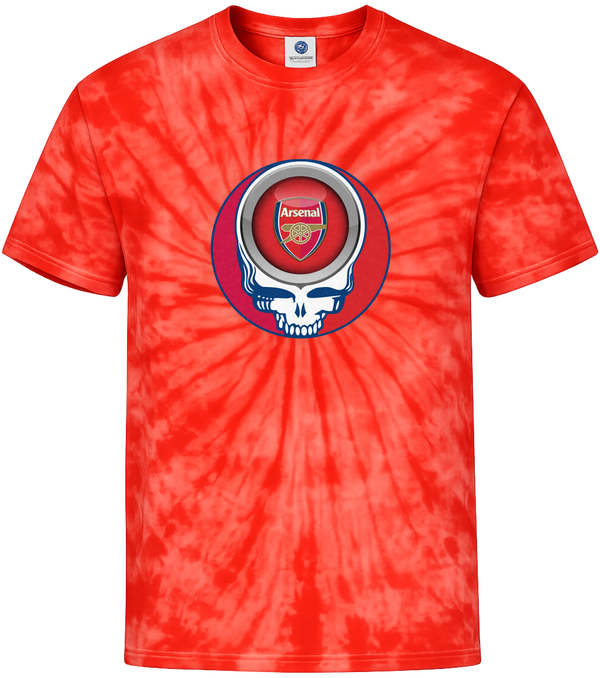 Arsenal Stealie Tie-Dye × Grateful Dead Tee