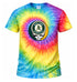 Oakland Athletics Stealie Tie-Dye Grateful Dead T-Shirt